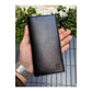 Leather Phone Wallet - Black