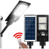 LED Solar Street Flood Light Motion Sensor Remote Outdoor Garden Lamp Lights 120W