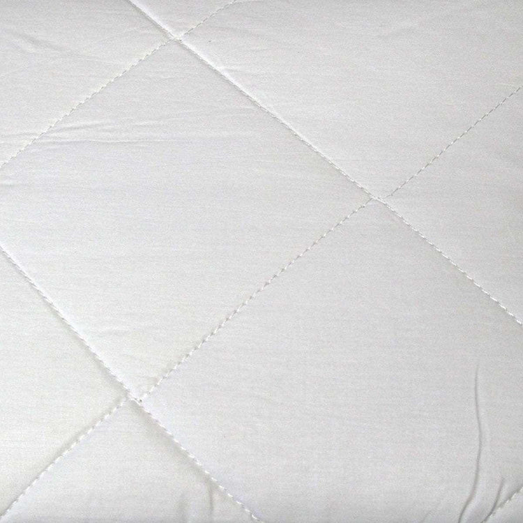 Lightly Quilted Cotton Top Mattress Protector Single - Magdasmall