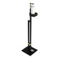 Lirash Touch Free Hand Sanitiser Dispenser Station Floor Stand Foot Operated - Gold Black