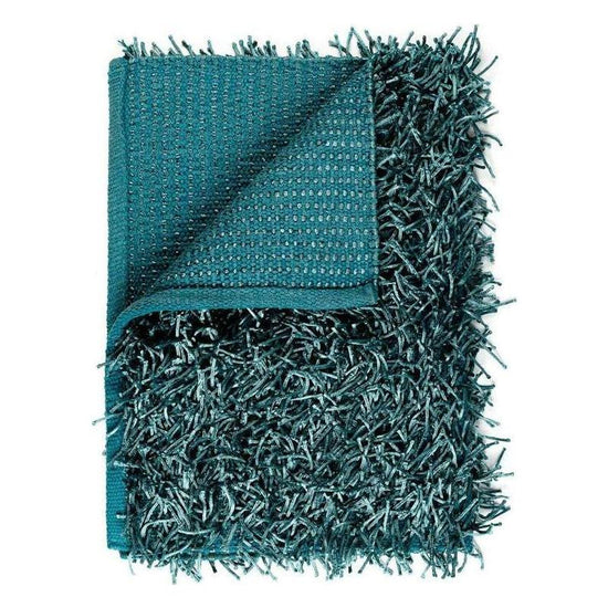 Luxury High Pile Soft Non Slip Bathmat 50 x 80cm (Petrol) - Magdasmall