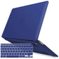 MacBook Air 13 Inch Case 2020 2019 2018, A1932, A2179,A2337 Shell Case Keyboard Cover Blue
