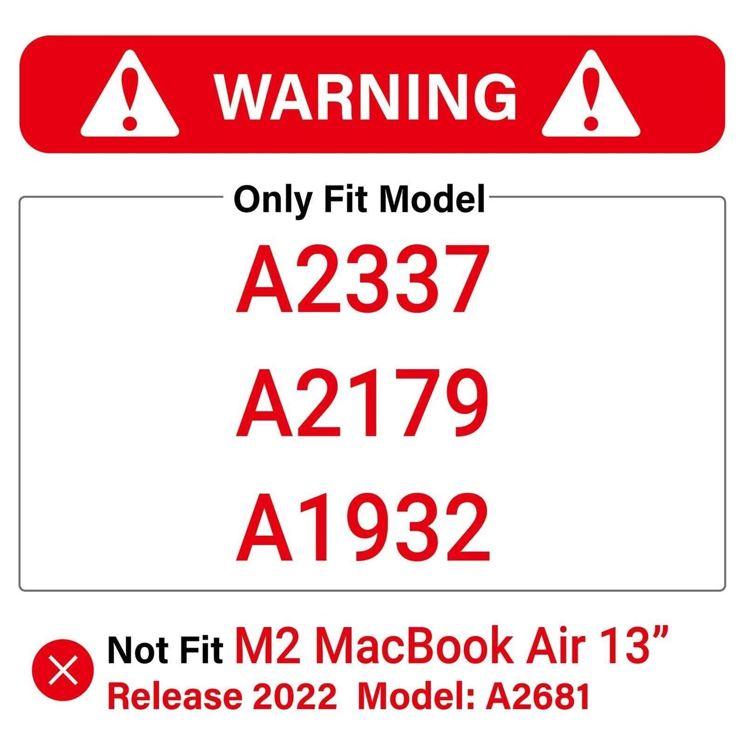 MacBook Air 13 Inch Case 2020 2019 2018, A1932, A2179,A2337 Shell Case Keyboard Cover Blue