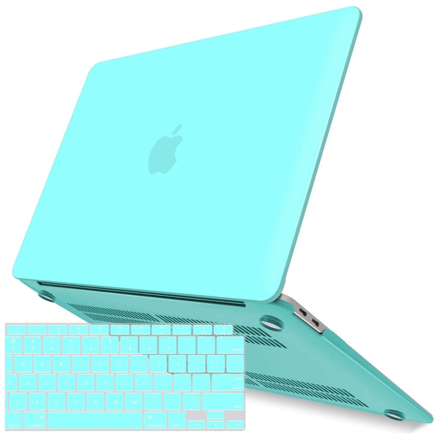 MacBook Air 13 Inch Case 2020 2019 2018, A1932, A2179, A2337 Shell Case Keyboard Cover tiffany blue