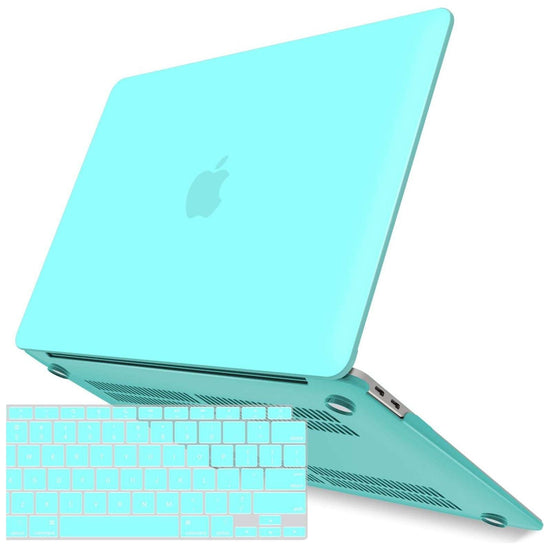 MacBook Air 13 Inch Case 2020 2019 2018, A1932, A2179, A2337 Shell Case Keyboard Cover tiffany blue