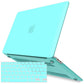 MacBook Air 13 Inch Case 2020 2019 2018, A1932, A2179, A2337 Shell Case Keyboard Cover tiffany blue