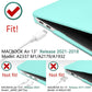 MacBook Air 13 Inch Case 2020 2019 2018, A1932, A2179, A2337 Shell Case Keyboard Cover tiffany blue