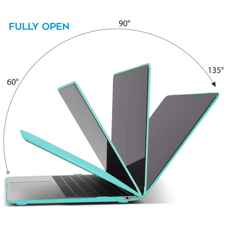 MacBook Air 13 Inch Case 2020 2019 2018, A1932, A2179, A2337 Shell Case Keyboard Cover tiffany blue