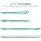 MacBook Air 13 Inch Case 2020 2019 2018, A1932, A2179, A2337 Shell Case Keyboard Cover tiffany blue