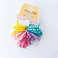 MANGO JELLY Kids Hair Ties (3cm) - Bamboo Candy -Twin Pack