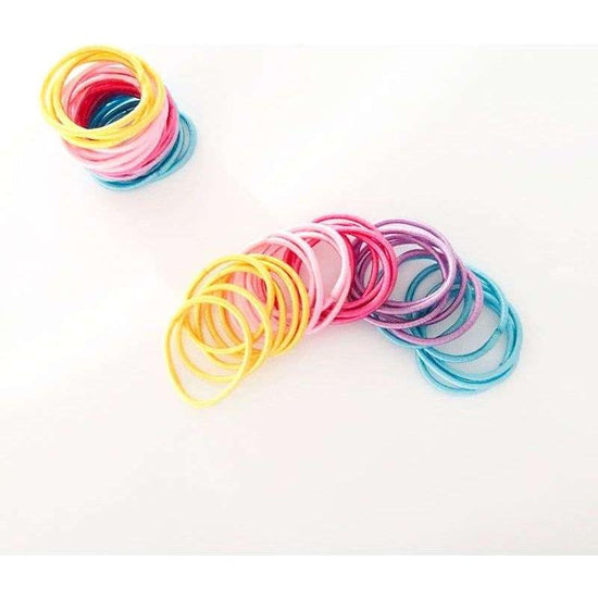 MANGO JELLY Kids Hair Ties (3cm) - Classic Summer Bright - Three Pack