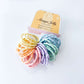 MANGO JELLY Kids Hair Ties (3cm) - Silky Pop Pastel - One Pack