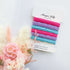 MANGO JELLY Metal Free Textured Hair ties 4cm (Thick) - Mermaid-One Pack