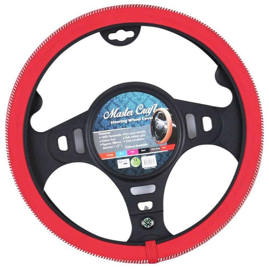 Mastercraft Steering Wheel Cover - Red