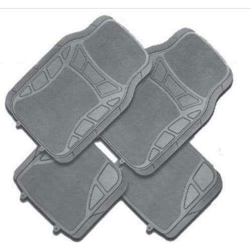 Matrix 4-Piece Car Mat - Grey