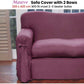 Mauve Sofa Cover 2 to 3 Seater 230 X 420cm - Magdasmall