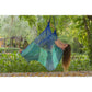 Mayan Legacy Extra Large Outdoor Cotton Mexican Hammock Chair in Caribe Colour - Magdasmall