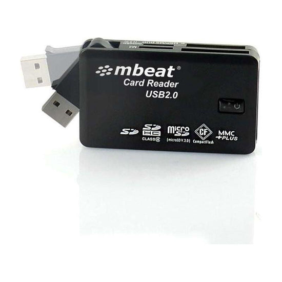 MBEAT USB 20 All In One Card Reader - Supports SD/SDHC/CF/MS/XD/MicroSD /MicroSD HC / SONY M2 without adaptor