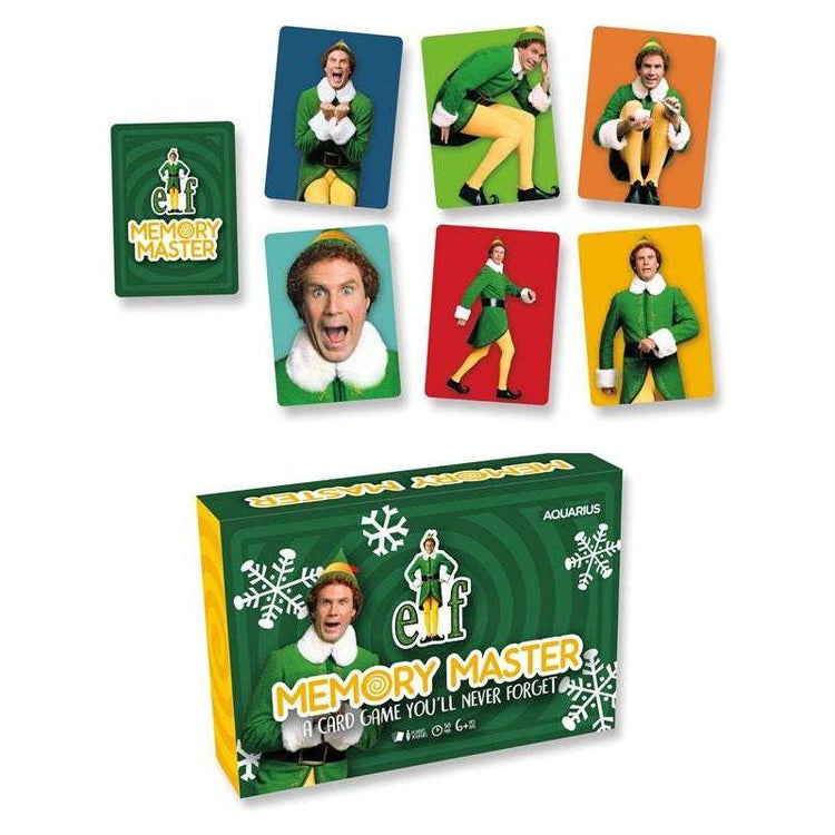 Memory Master Card Game - Elf Edition