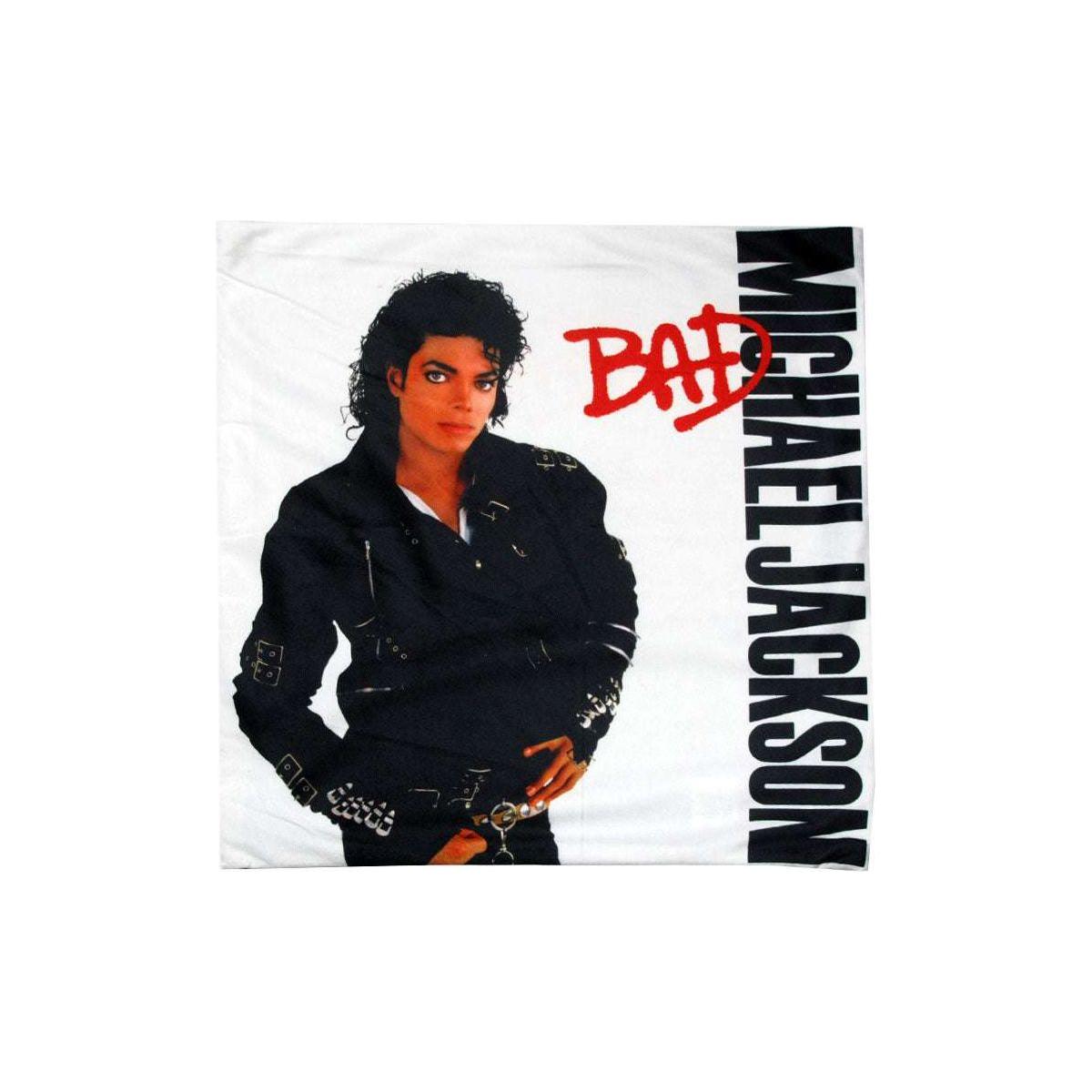 Michael Jackson Bad Square Cushion Cover - Magdasmall