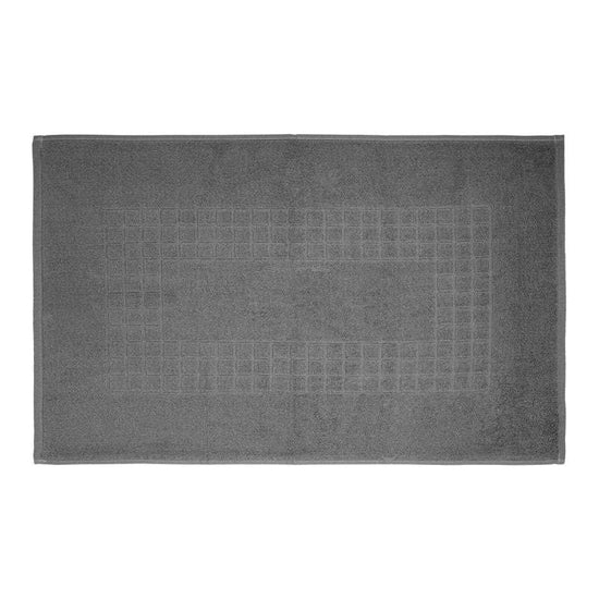 Microfiber Soft Non Slip Bath Mat Check Design (Anthrazit)