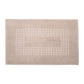 Microfiber Soft Non Slip Bath Mat Check Design (Taupe) - Magdasmall