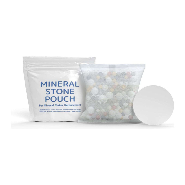 Mineral Maker 2X Alkaline Stone Pouch Water Filter Pad Replacement Ceramic Balls