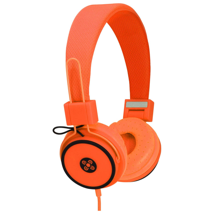 MOKI Hyper Orange Headphones