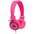 MOKI Hyper Pink Headphones