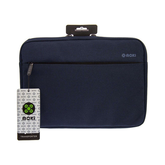 MOKI Transporter Sleeve Navy - Fits up to 13.3" Laptop