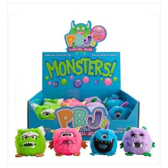 Monster Plush Ball Jellies - (SELECTED AT RANDOM)