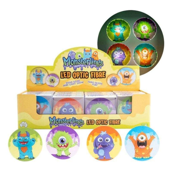 Monsterlings Led Optic Fibre (SENT AT RANDOM)