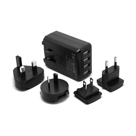 Mozbit 4.5A 4-Port USB Travel Wall Charger