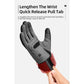 MTB Heated Gloves Large for Mountain Road Bike Breathable Winter Autumn Cycling Camping Running Outdoor Sport Rockbros