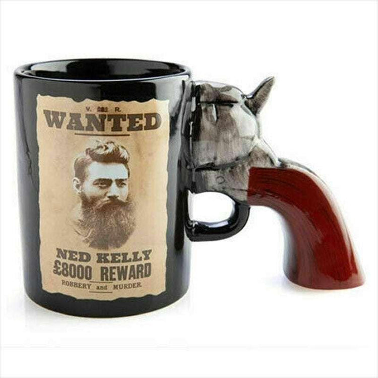 Ned Kelly 3D Handle Mug - Magdasmall