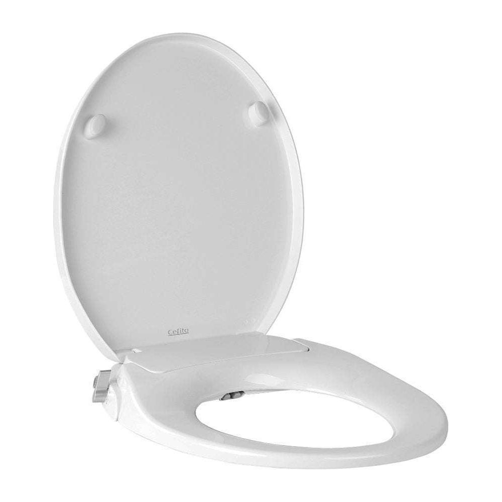 Non Electric Bidet Toilet Seat Bathroom  - White - Magdasmall