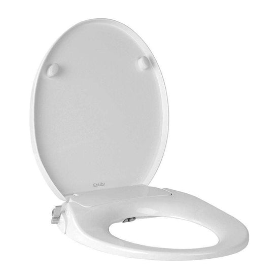 Non Electric Bidet Toilet Seat Bathroom  - White - Magdasmall