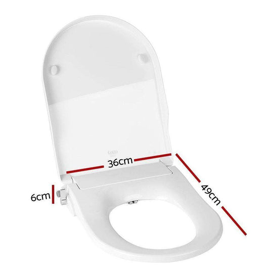 Non Electric Bidet Toilet Seat Bathroom - White - Magdasmall