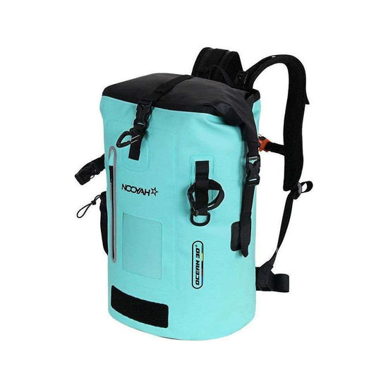 NOOYAH IPX8 Waterproof Bike Cycle Outdoor Sports Backpack Double-Layer Waterproof Bag  MINT GREEN