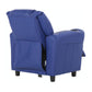 Oliver Kids Recliner Chair Sofa Children Lounge Couch PU Armchair - Blue