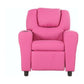 Oliver Kids Recliner Chair Sofa Children Lounge Couch PU Armchair - Pink