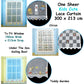 One Piece Kids CuteSheer Lace Curtain Under The Sea Sailing Boat