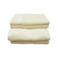 Pack of 4 Uranus Cotton Bath Towel Set Cream