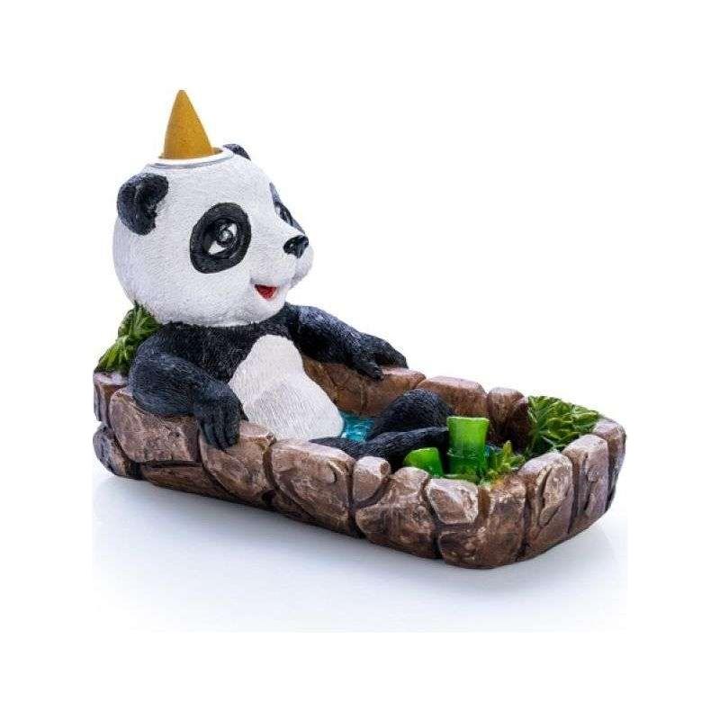 Panda Backflow Incense Burner