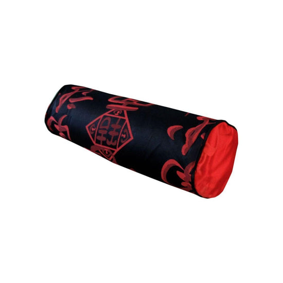 Phase 2 Warlord Jacquard Red Neckroll Cover 15 x 48 cm