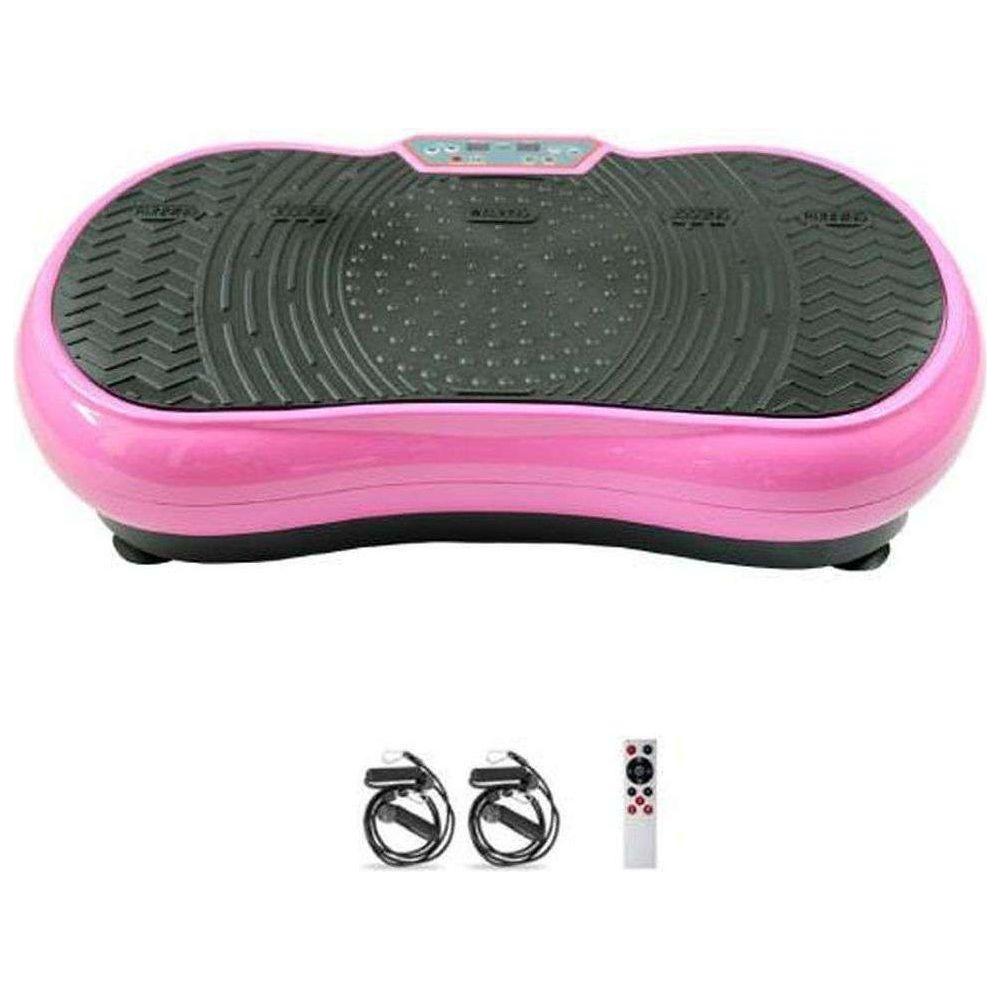 Pink Vibration Machine Platform - Exercise Vibrating Plate - Whole Body Workout