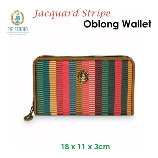PIP Studio Jacquard Stripe Multi Oblong Wallet