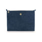 PIP Studio Velvet Quilted Dark Blue Large Cosmetic Flat Pouch