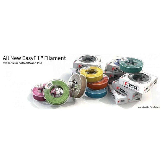 PLA Filament EasyFil PLA 2.85mm Grey 750 gram 3D Printer Filament