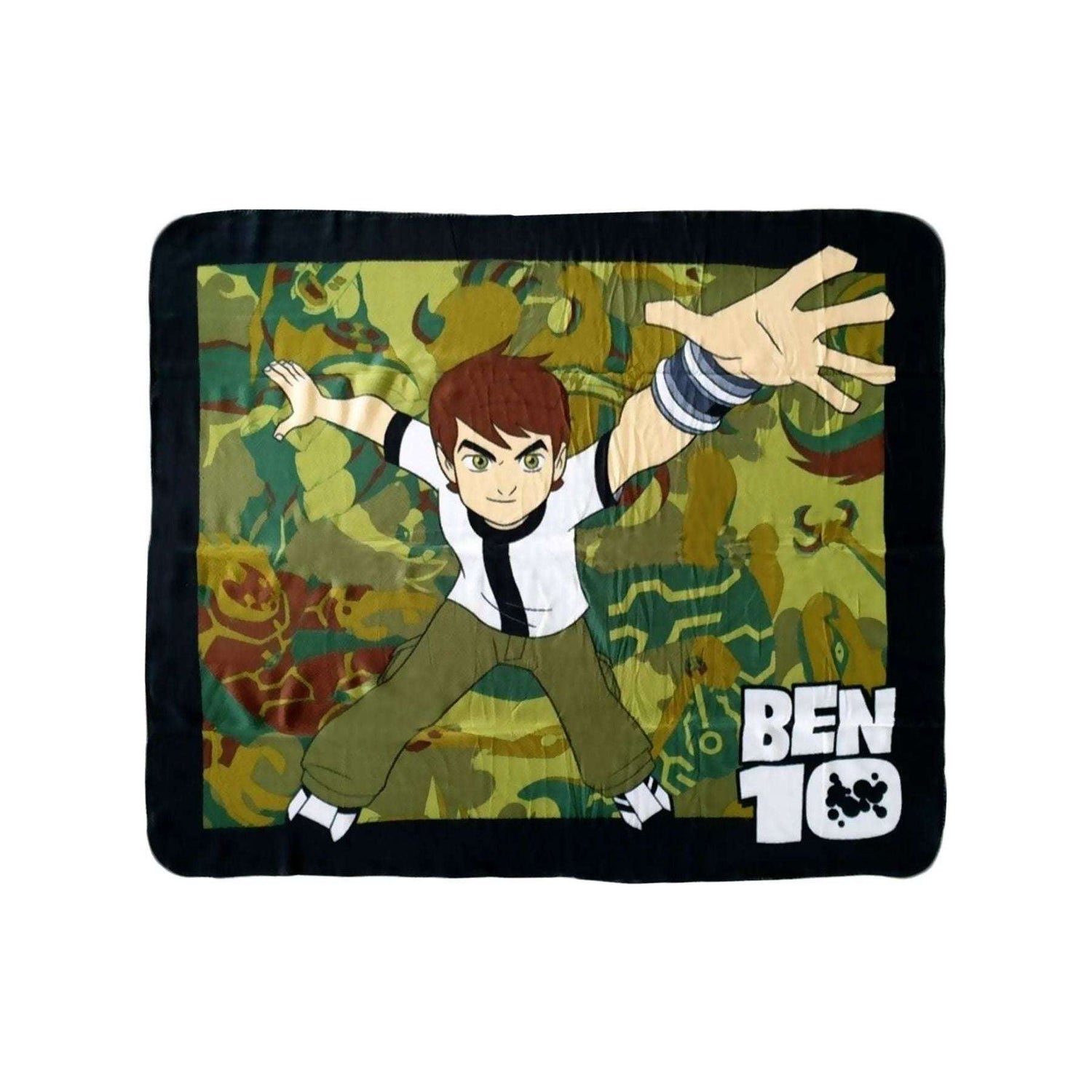 Polar Fleece Throw Rug Ben 10 - Magdasmall